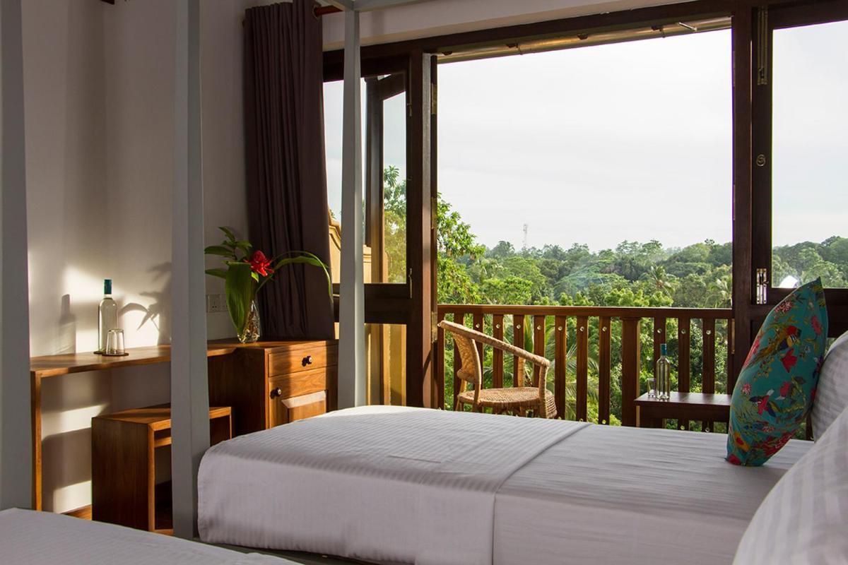 Sri Yoga Shala Bed & Breakfast Unawatuna Dış mekan fotoğraf